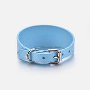Babyblå Hundhalsband Bred