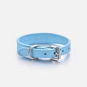 Babyblå Hundhalsband Smal