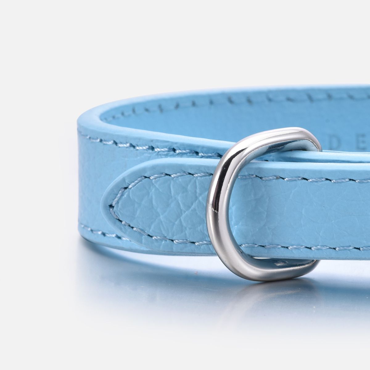 Babyblå Hundhalsband Smal