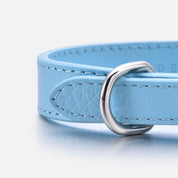 Babyblå Hundhalsband Smal