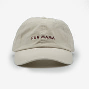 Beige Jeanskeps - Fur Mama