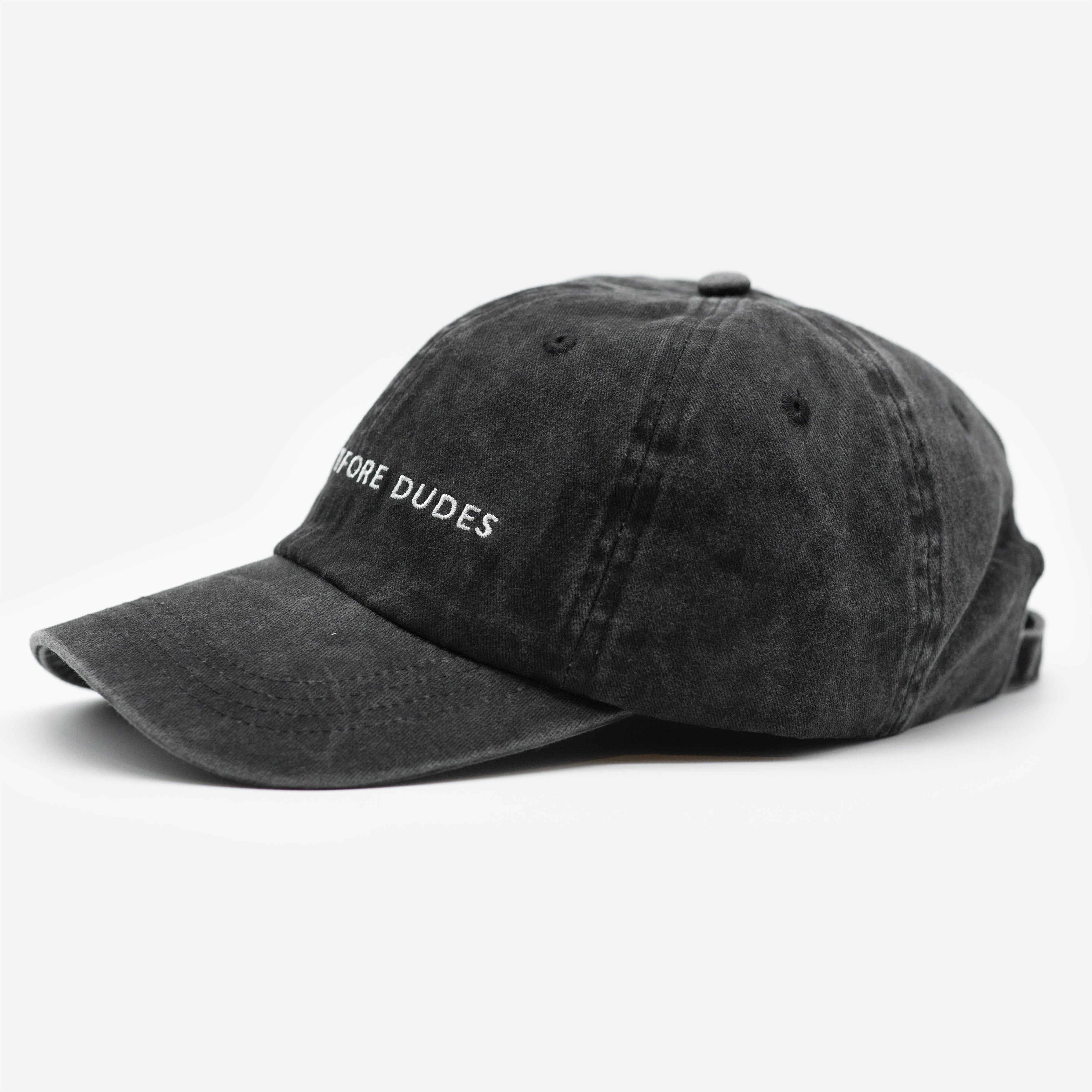Svart Jeanskeps - Dogs Before Dudes