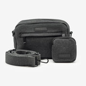 Hundpromenadväska i Svart Denim - Crossbody
