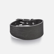 Hundhalsband i Svart Denim Bred