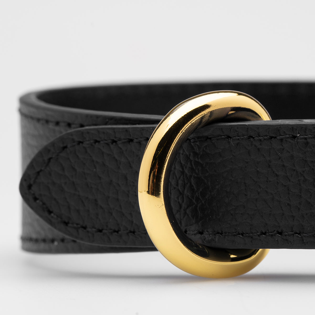 Svart Hundhalsband Smal