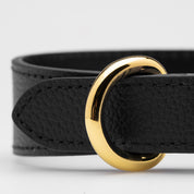 Svart Hundhalsband Smal