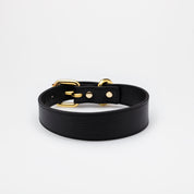 Svart Hundhalsband Smal