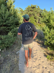 Vintage Svart T-shirt - Dogs. Because People Suck