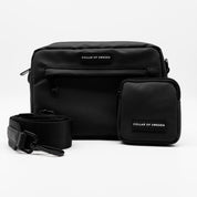 Svart Vattenavvisande Hundpromenadväska - Crossbody