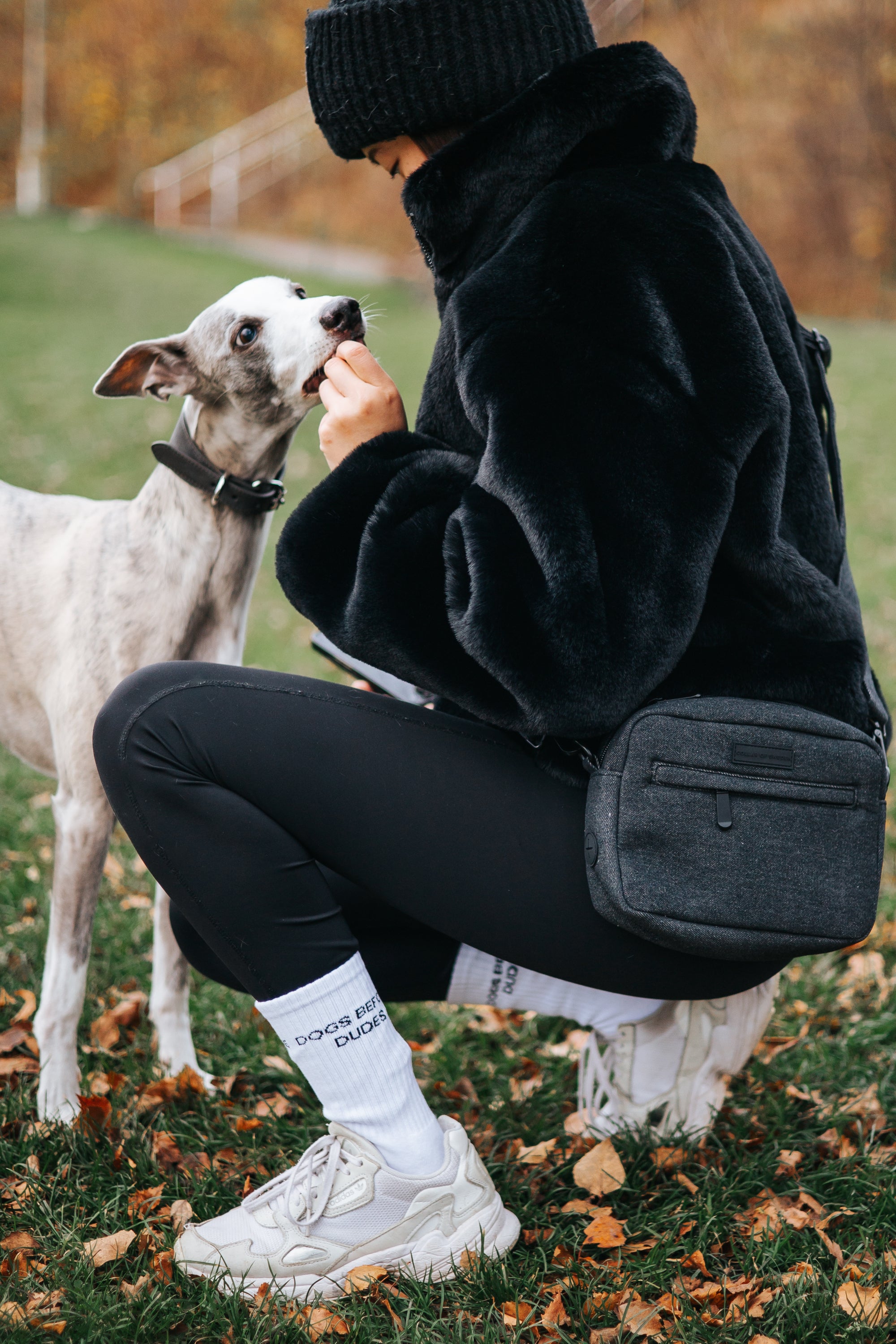 Svart Denim Koppel