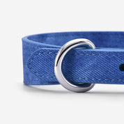 Blå Jeans Hundhalsband Smal