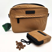 Hundpromenad Väska Reflex Brons - Crossbody