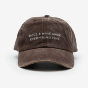 Brun Jeanskeps - Dogs & Wine Make Everything Fine