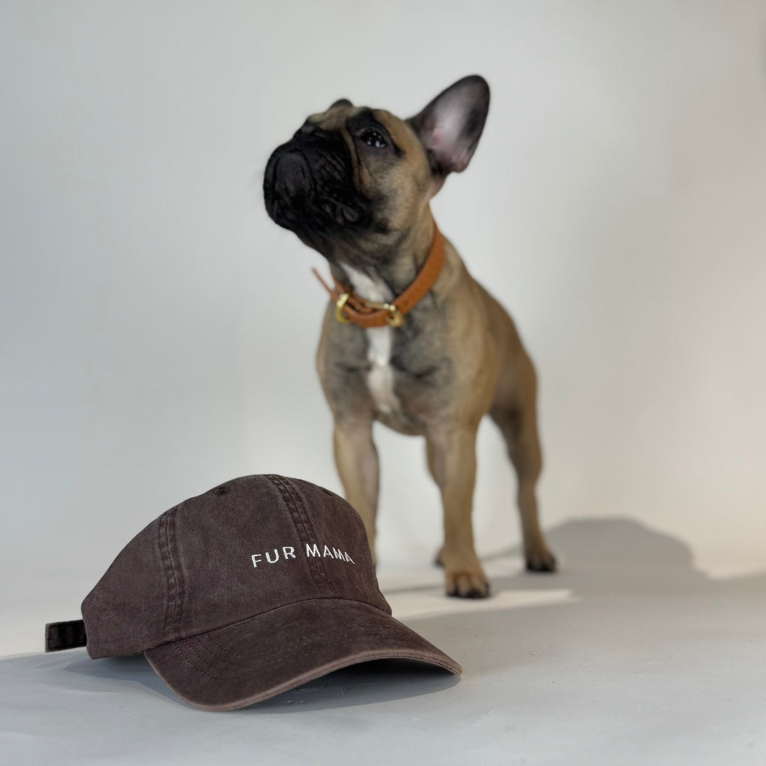Brun Jeanskeps - Fur Mama