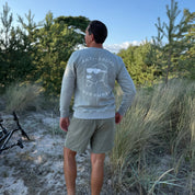 Grå Tjocktröja - Anti-Social Dog Owner 