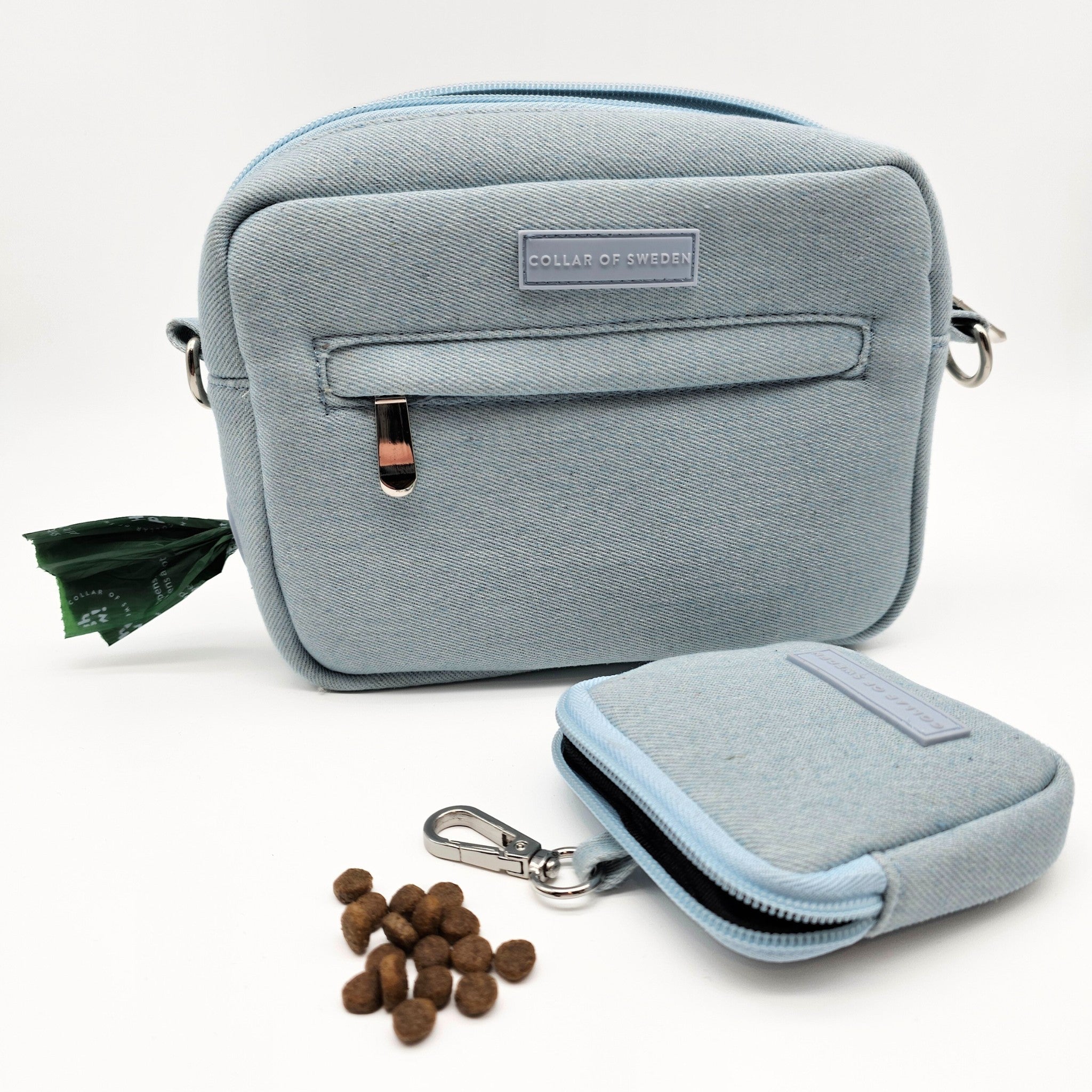 Hundpromenad Väska Jeans - Crossbody
