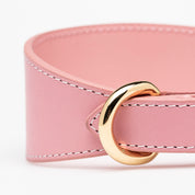 Rosa Hundhalsband Bred