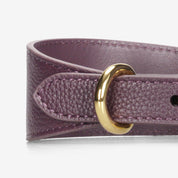 Mörklila Hundhalsband Bred