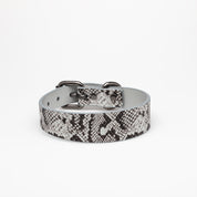 Ormmönstrat Hundhalsband Smal