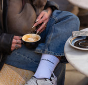 Vita Tubsockor - Fur Mama