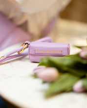 Violett Bajspåsehållare