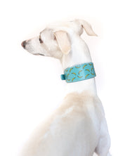 Bananmönstrat Hundhalsband Bred