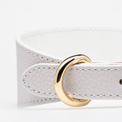 Vit Hundhalsband Bred