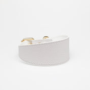 Vit Hundhalsband Bred