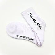 Vita Tubsockor - Fur Mama