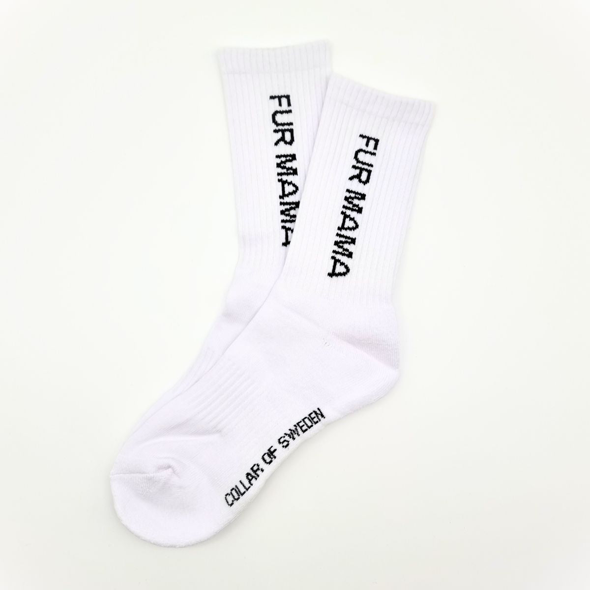 Vita Tubsockor - Fur Mama