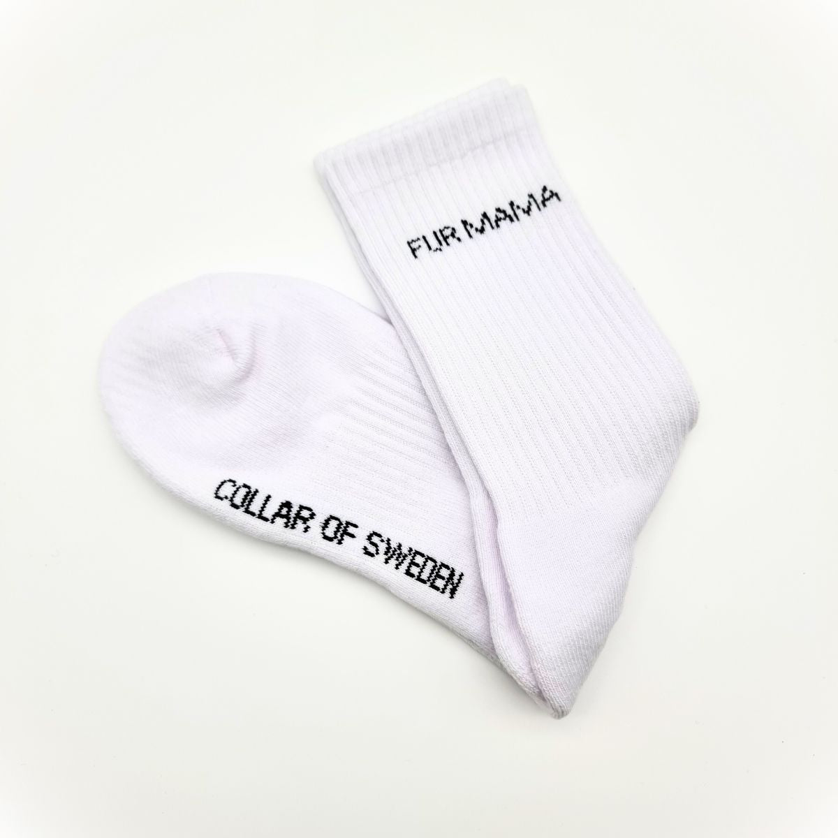 Vita Tubsockor - Fur Mama