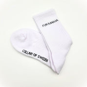 Vita Tubsockor - Fur Mama