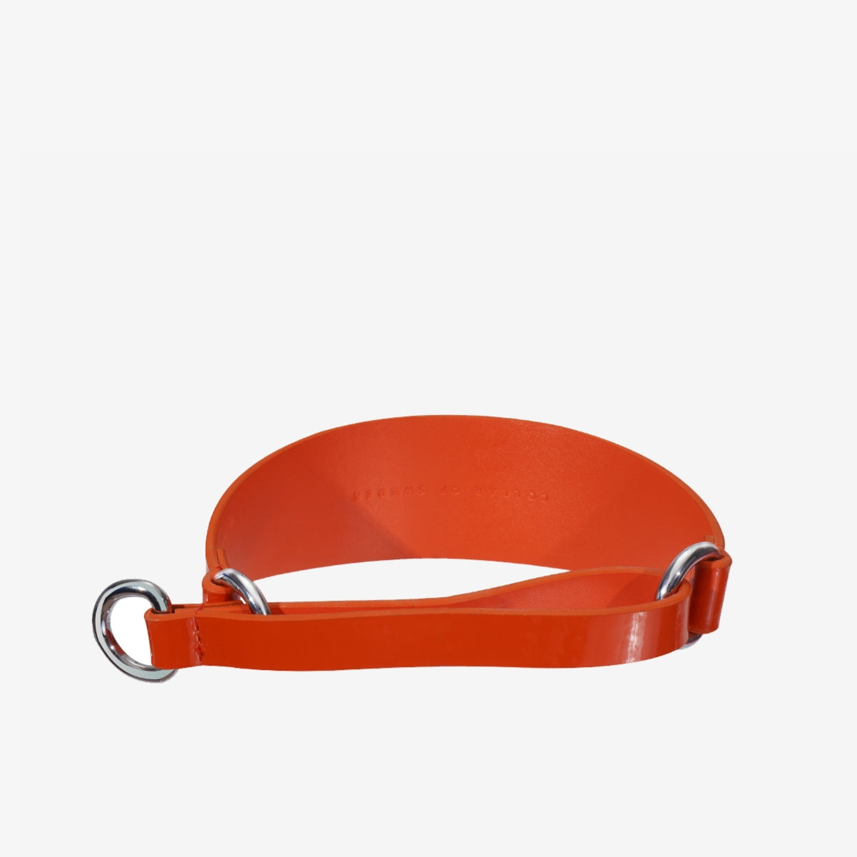 image - Glossy Orange Vegan Martingale Large Wide